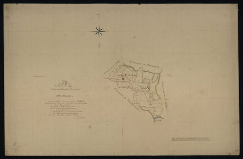 Commune de Montbouton (4 feuilles).