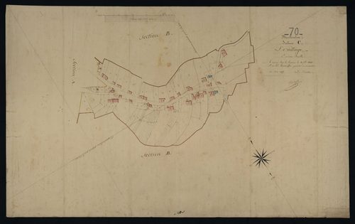 Commune de Montbouton (4 feuilles).