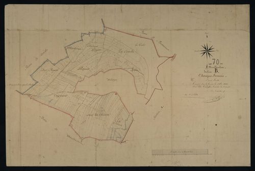Commune de Montbouton (4 feuilles).