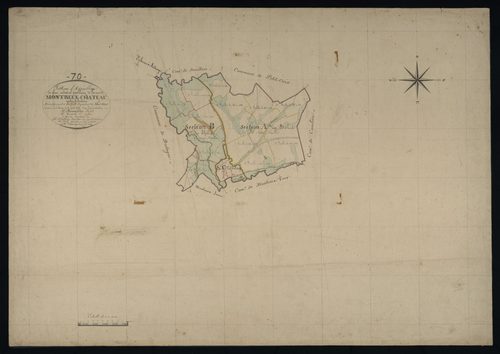 Commune de Montreux-Château (13 feuilles).