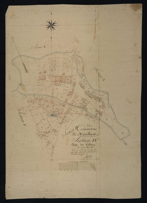 Commune de Morvillars (7 feuilles).