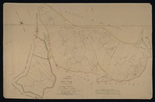 Commune de Petit-Croix (10 feuilles).