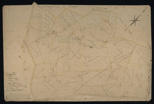 Commune de Petit-Croix (10 feuilles).