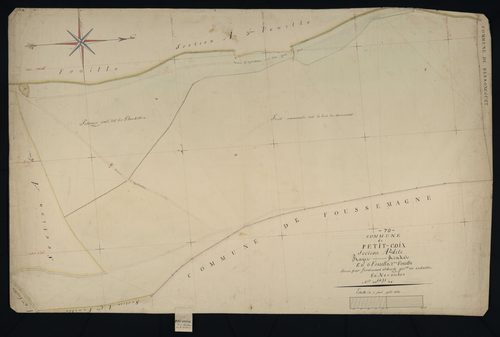 Commune de Petit-Croix (10 feuilles).