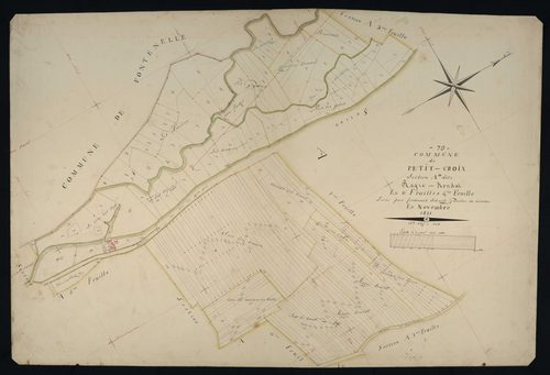 Commune de Petit-Croix (10 feuilles).