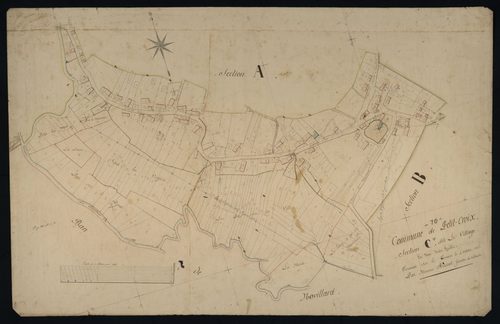 Commune de Petit-Croix (10 feuilles).