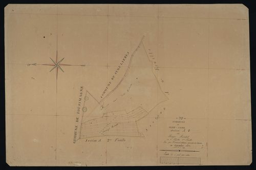 Commune de Petit-Croix (10 feuilles).