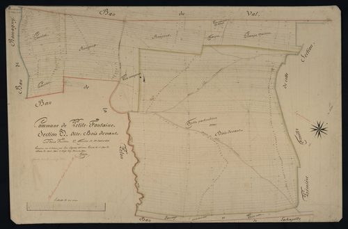 Commune de Petitefontaine (8 feuilles).