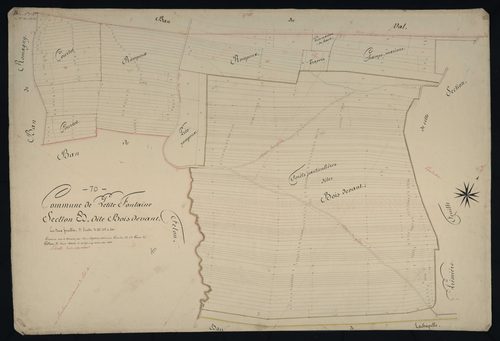 Commune de Petitefontaine (8 feuilles).