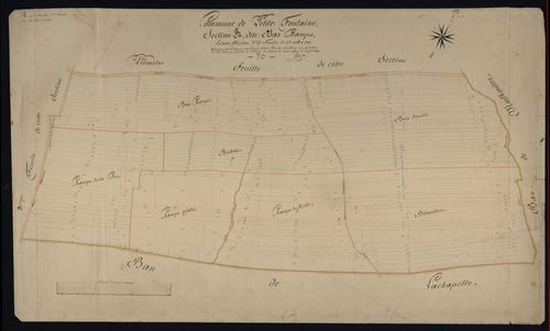 Commune de Petitefontaine (8 feuilles).