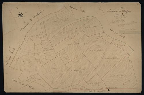 Commune de Phaffans (7 feuilles).