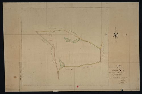 Commune de Réchésy (11 feuilles).
