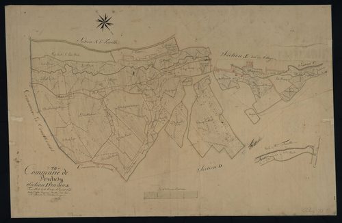 Commune de Réchésy (11 feuilles).