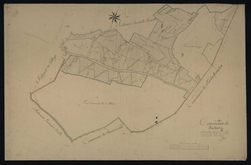 Commune de Réchésy (11 feuilles).