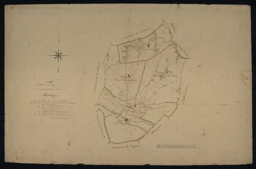 Commune de Réchésy (11 feuilles).