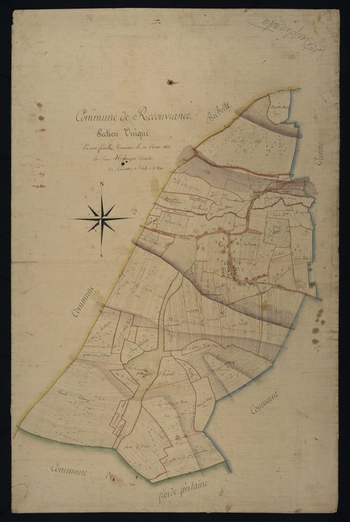 Commune de Recouvrance (3 feuilles).