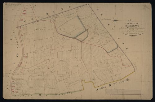 Commune de Romagny (7 feuilles).