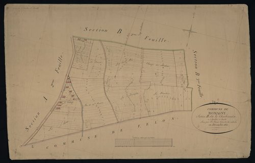 Commune de Romagny (7 feuilles).