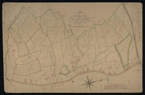 Commune de Romagny (7 feuilles).