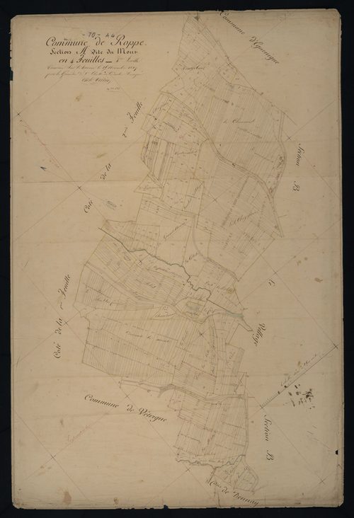 Commune de Roppe (7 feuilles).