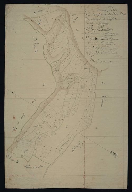 Commune de Rougegoutte (8 feuilles).