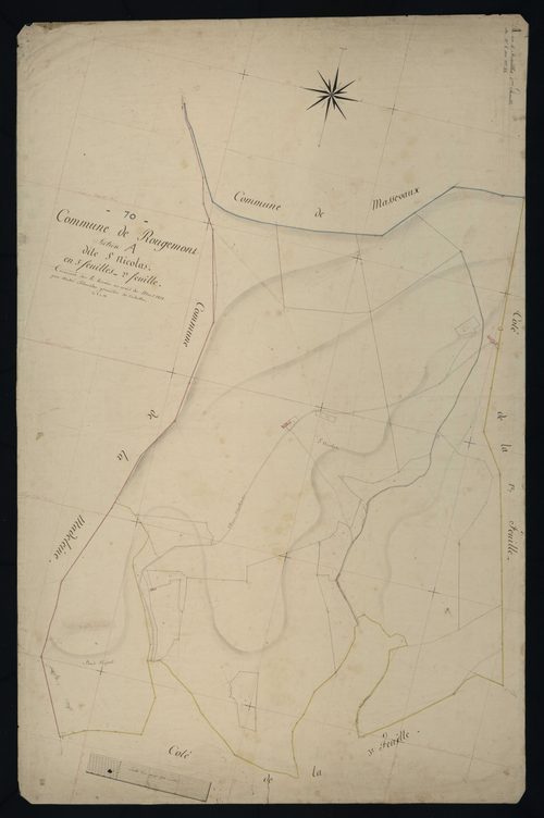 Commune de Rougemont-le-Château (14 feuilles).