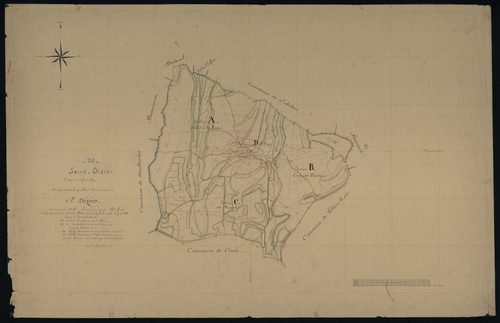 Commune de Saint-Dizier (10 feuilles).