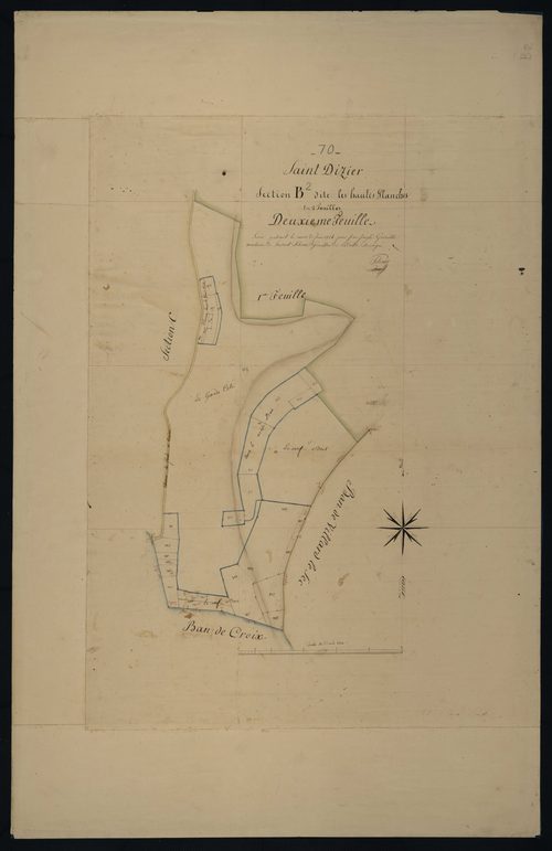 Commune de Saint-Dizier (10 feuilles).