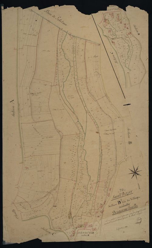 Commune de Saint-Dizier (10 feuilles).