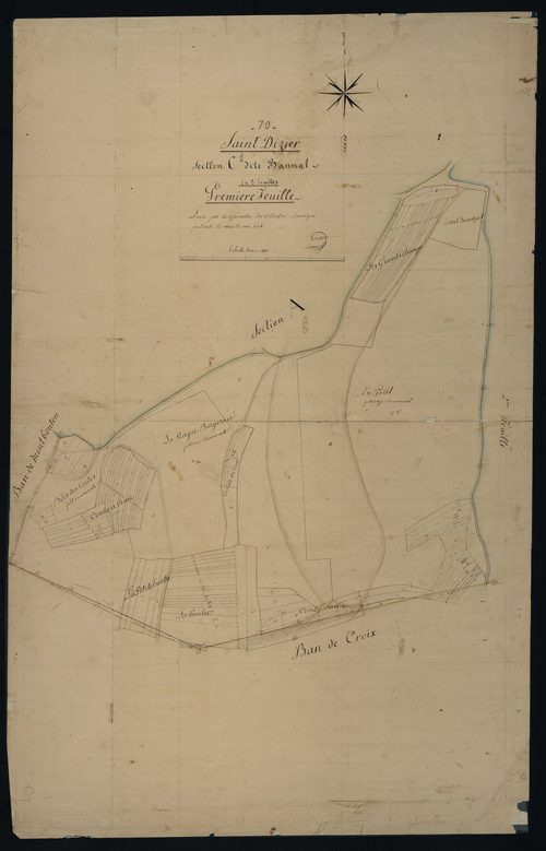 Commune de Saint-Dizier (10 feuilles).
