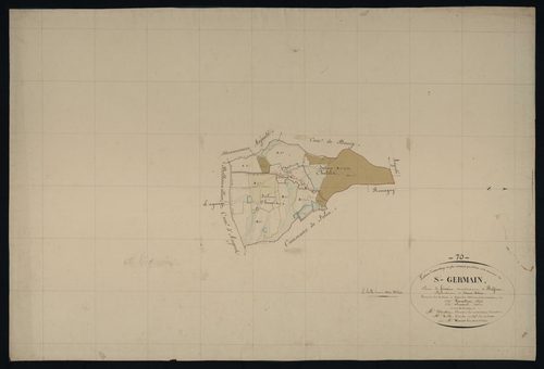 Commune de Saint-Germain-le-Châtelet (9 feuilles).