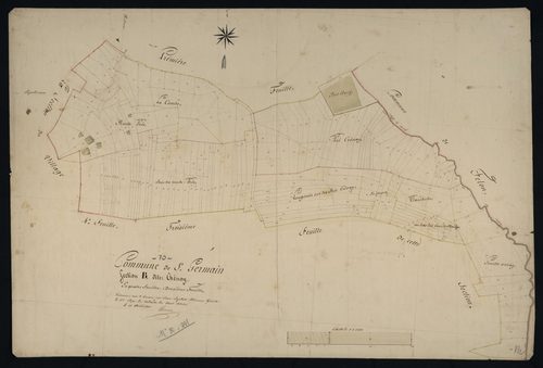 Commune de Saint-Germain-le-Châtelet (9 feuilles).