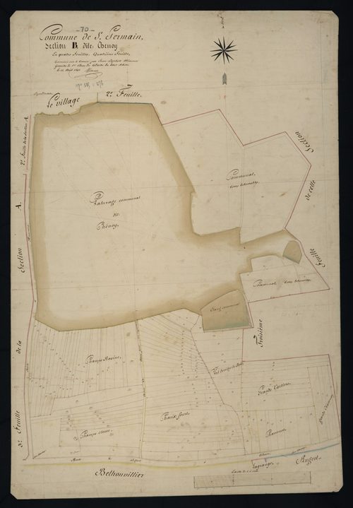 Commune de Saint-Germain-le-Châtelet (9 feuilles).