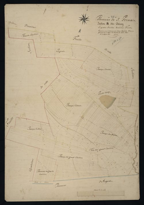 Commune de Saint-Germain-le-Châtelet (9 feuilles).
