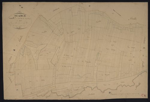 Commune de Suarce (18 feuilles).
