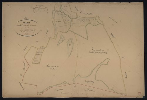 Commune de Suarce (18 feuilles).
