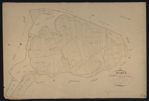 Commune de Suarce (18 feuilles).