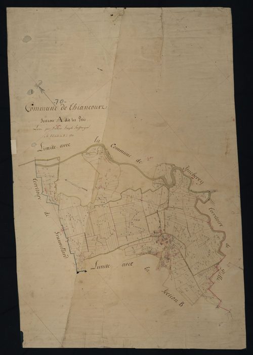 Commune de Thiancourt (4 feuilles).
