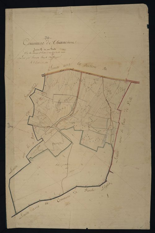 Commune de Thiancourt (4 feuilles).