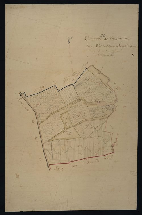 Commune de Thiancourt (4 feuilles).