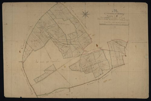 Commune d'Urcerey (4 feuilles).