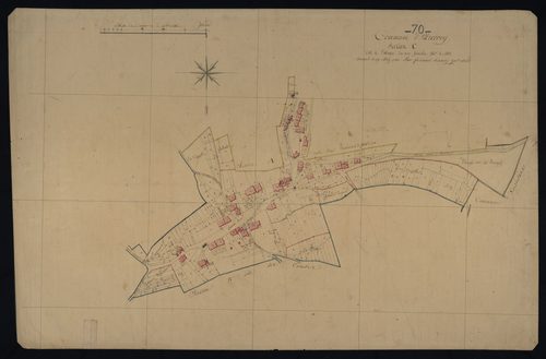 Commune d'Urcerey (4 feuilles).