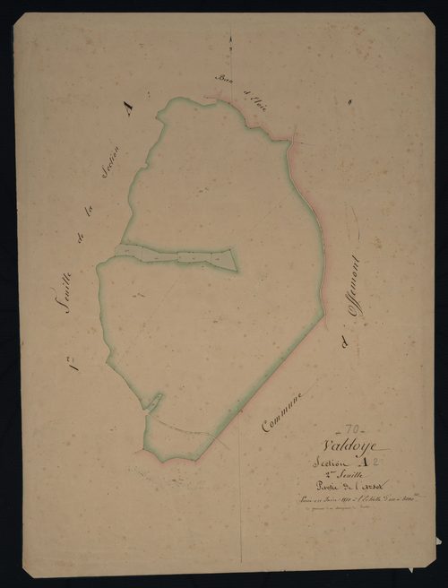 Commune de Valdoie (5 feuilles).
