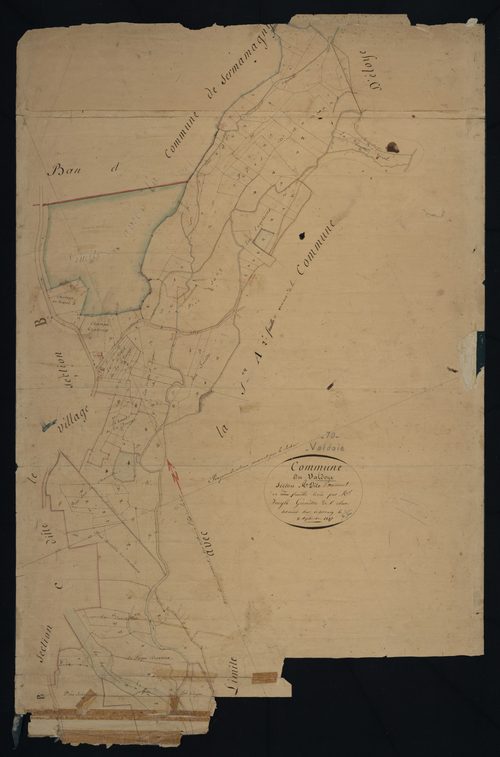 Commune de Valdoie (5 feuilles).