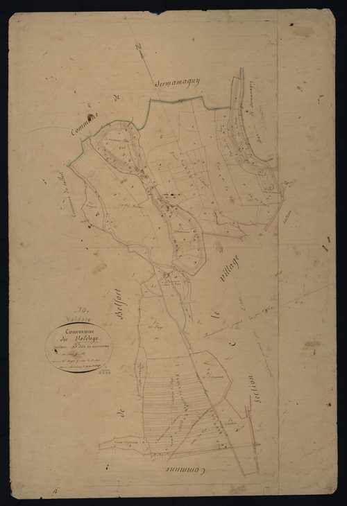 Commune de Valdoie (5 feuilles).
