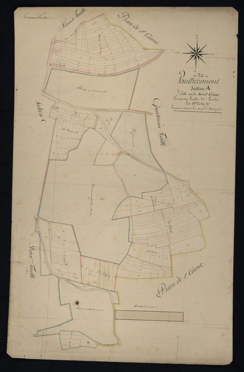 Commune de Vauthiermont (12 feuilles).