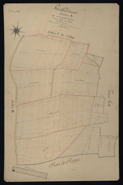 Commune de Vauthiermont (12 feuilles).