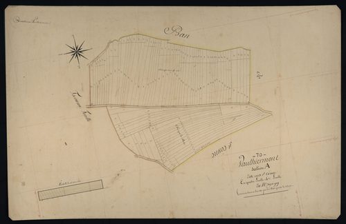 Commune de Vauthiermont (12 feuilles).