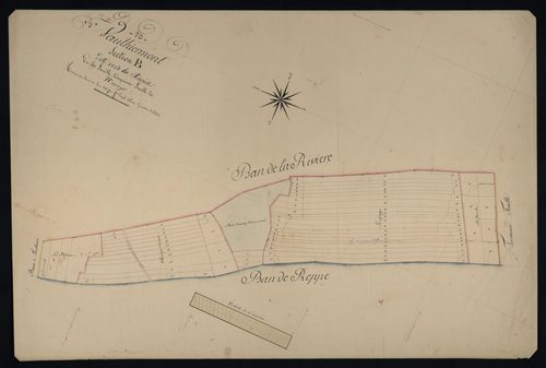 Commune de Vauthiermont (12 feuilles).