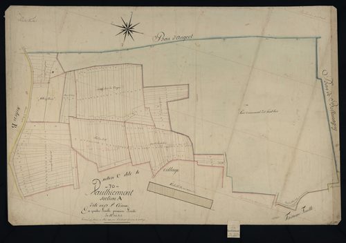 Commune de Vauthiermont (12 feuilles).